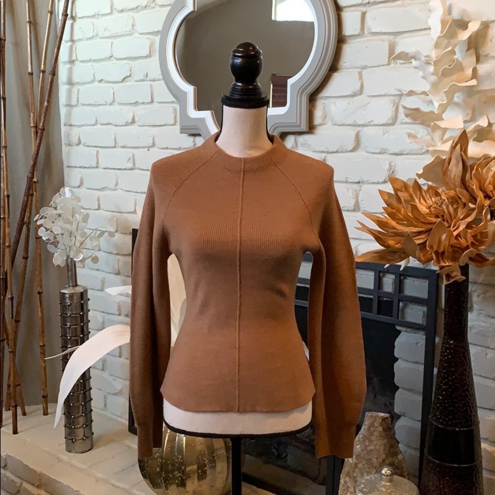 ZARA knit sweater in a gorgeous camel color!!
